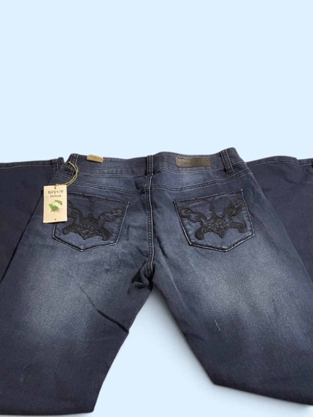 Rivet & Blues Women  Skinny Boot, Size 29, blue, NWT